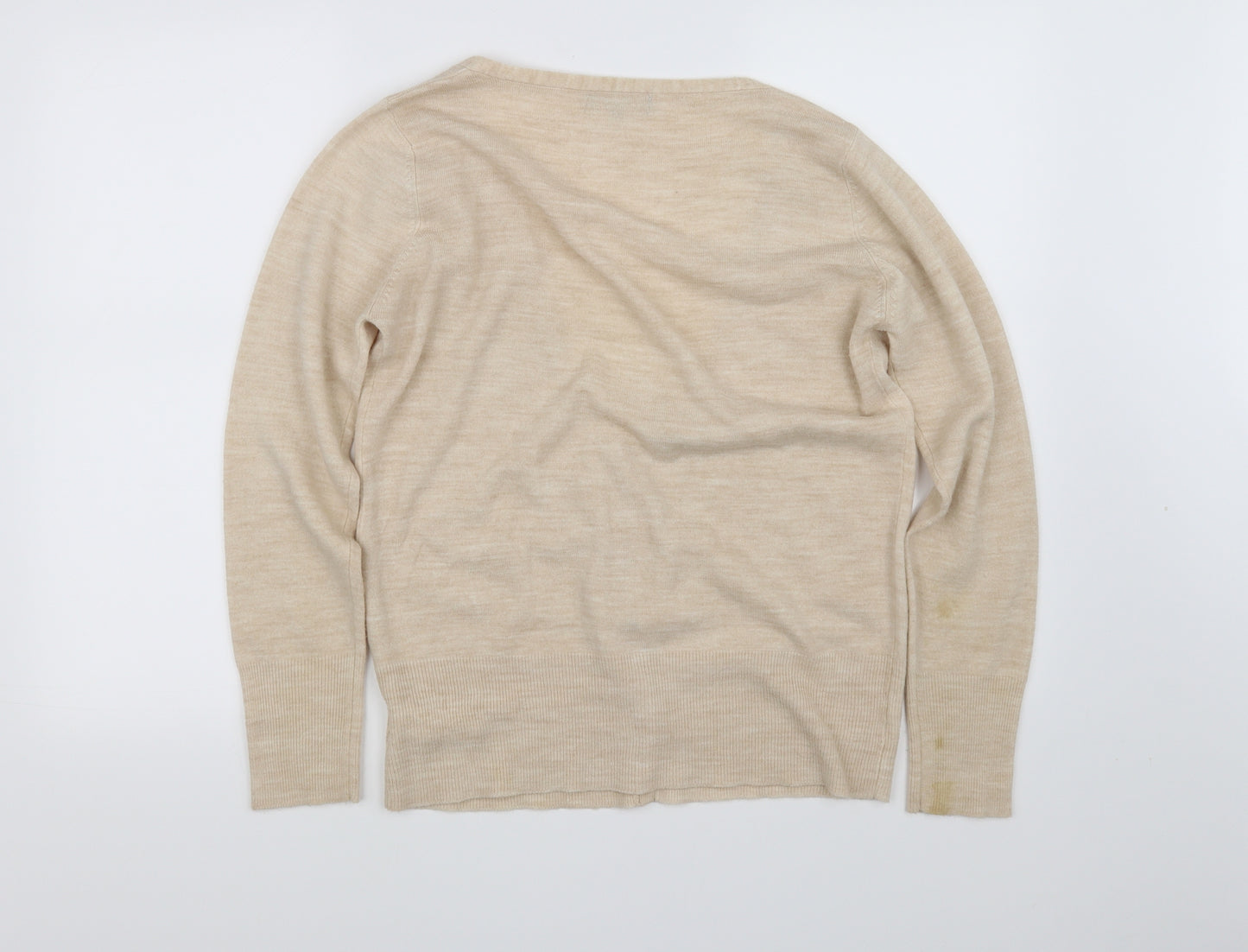 erive Womens Beige   Cardigan Jumper Size 16