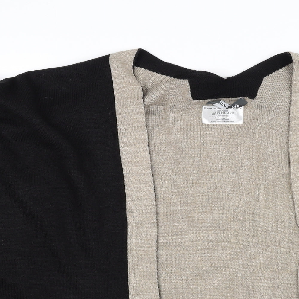 Bonmarché Womens Black   Cardigan Jumper One Size