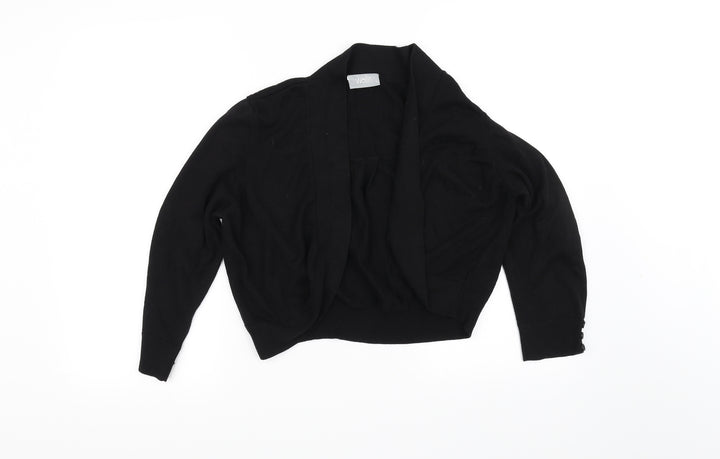 Wallis Womens Black   Cardigan Jumper Size L