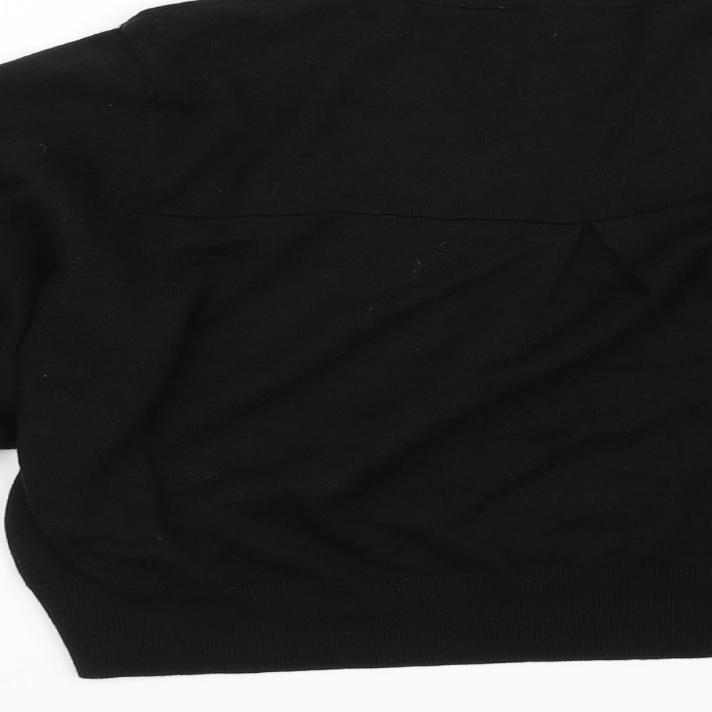 Wallis Womens Black   Cardigan Jumper Size L