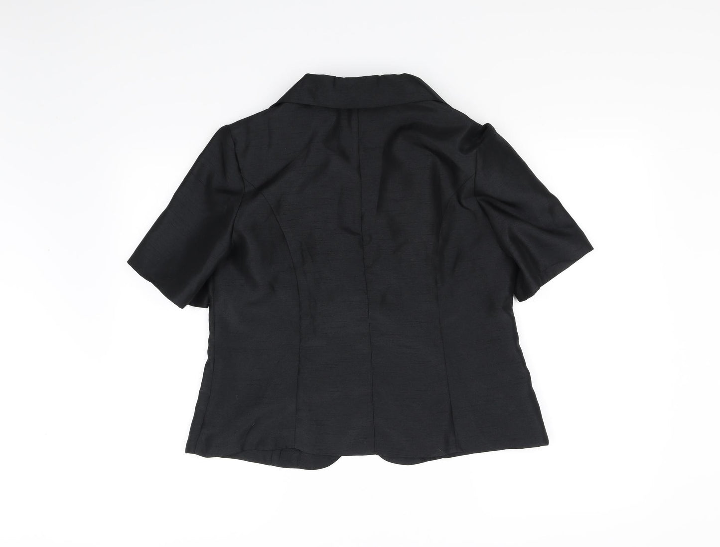 Fosby Womens Black   Basic Blouse Size 14