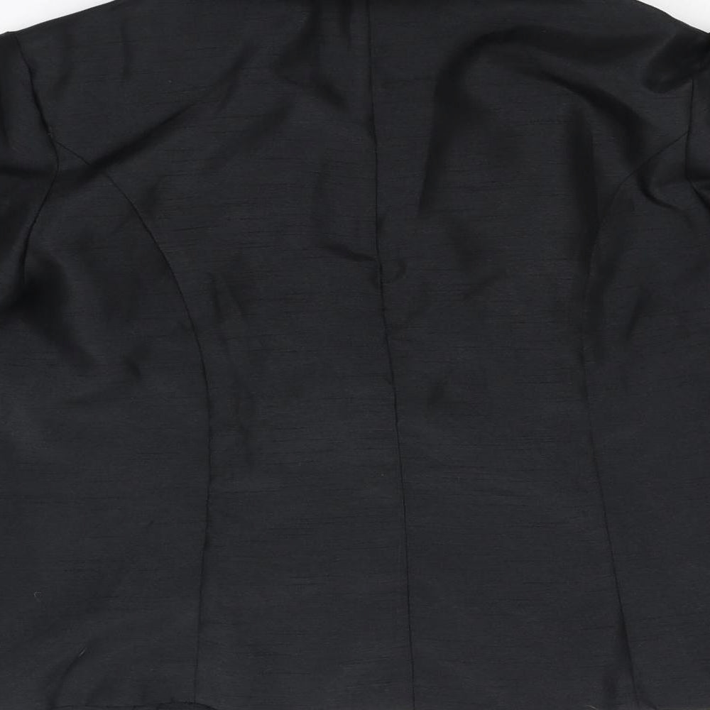 Fosby Womens Black   Basic Blouse Size 14