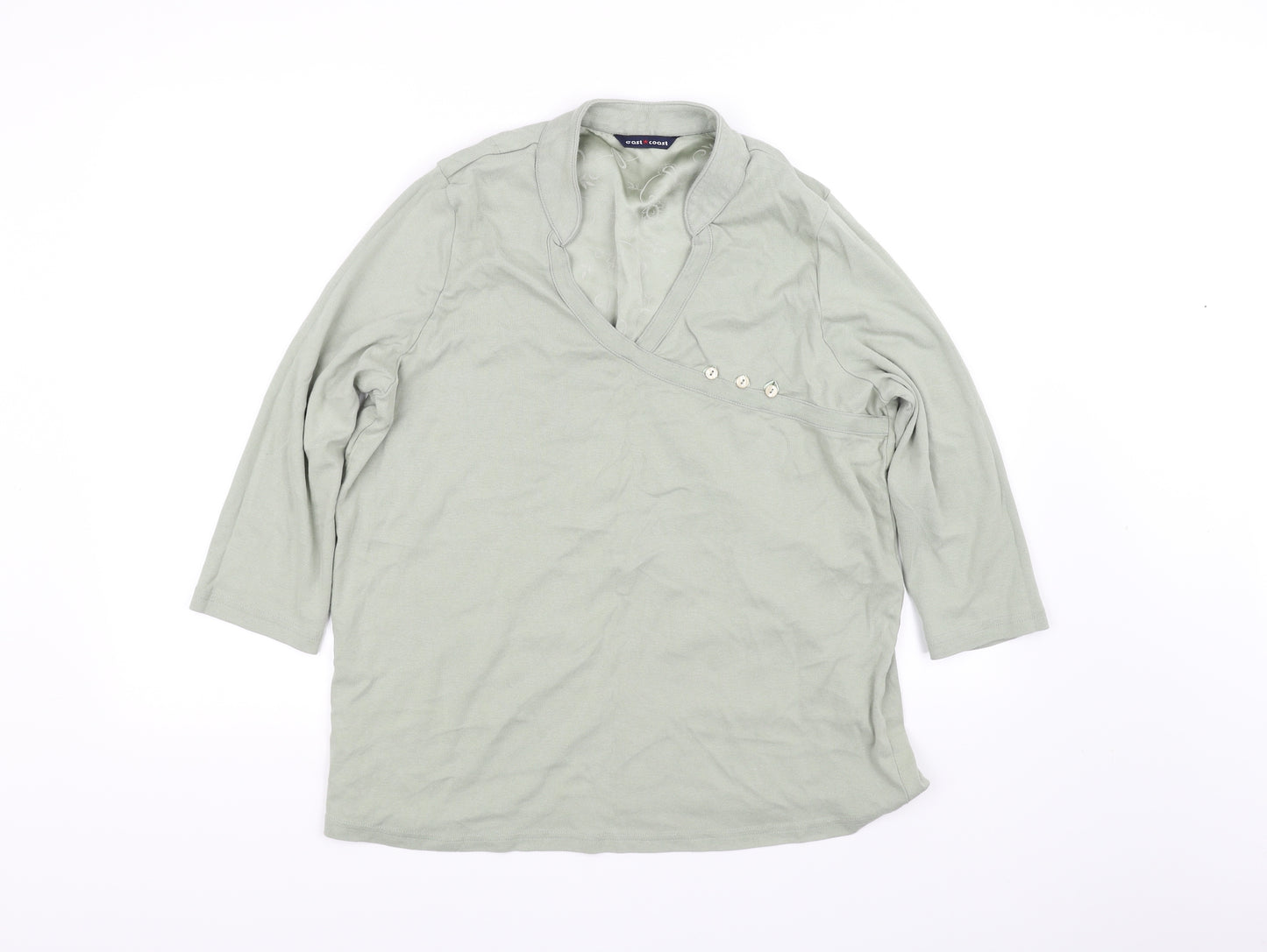 east coat Mens Green    T-Shirt Size 22