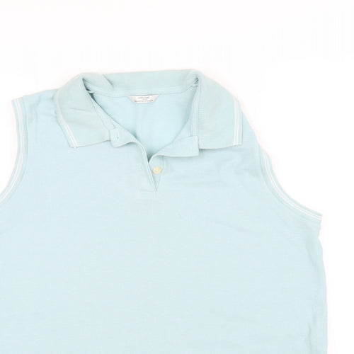 Marks and Spencer Mens Blue    Polo Size 18