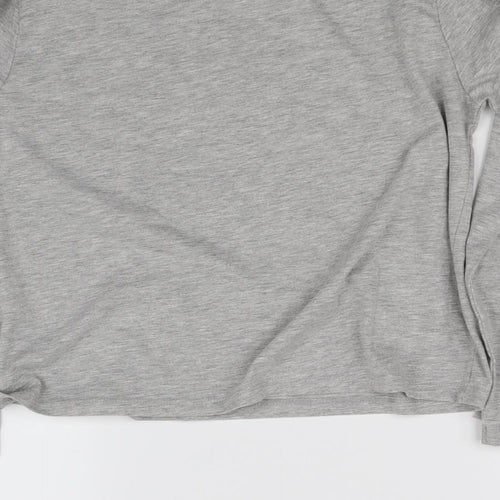 Very Girls Grey   Basic T-Shirt Size 12 Years