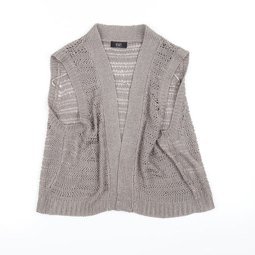 F&F Girls Grey   Cardigan Jumper Size 16 Years