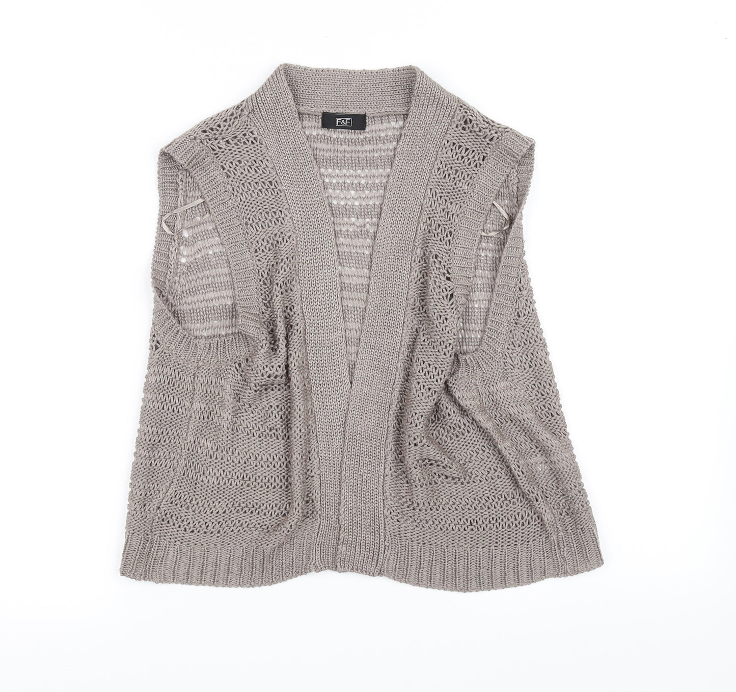 F&F Girls Grey   Cardigan Jumper Size 16 Years