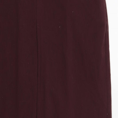 Marks and Spencer Womens Red   Trousers  Size 12 L30 in