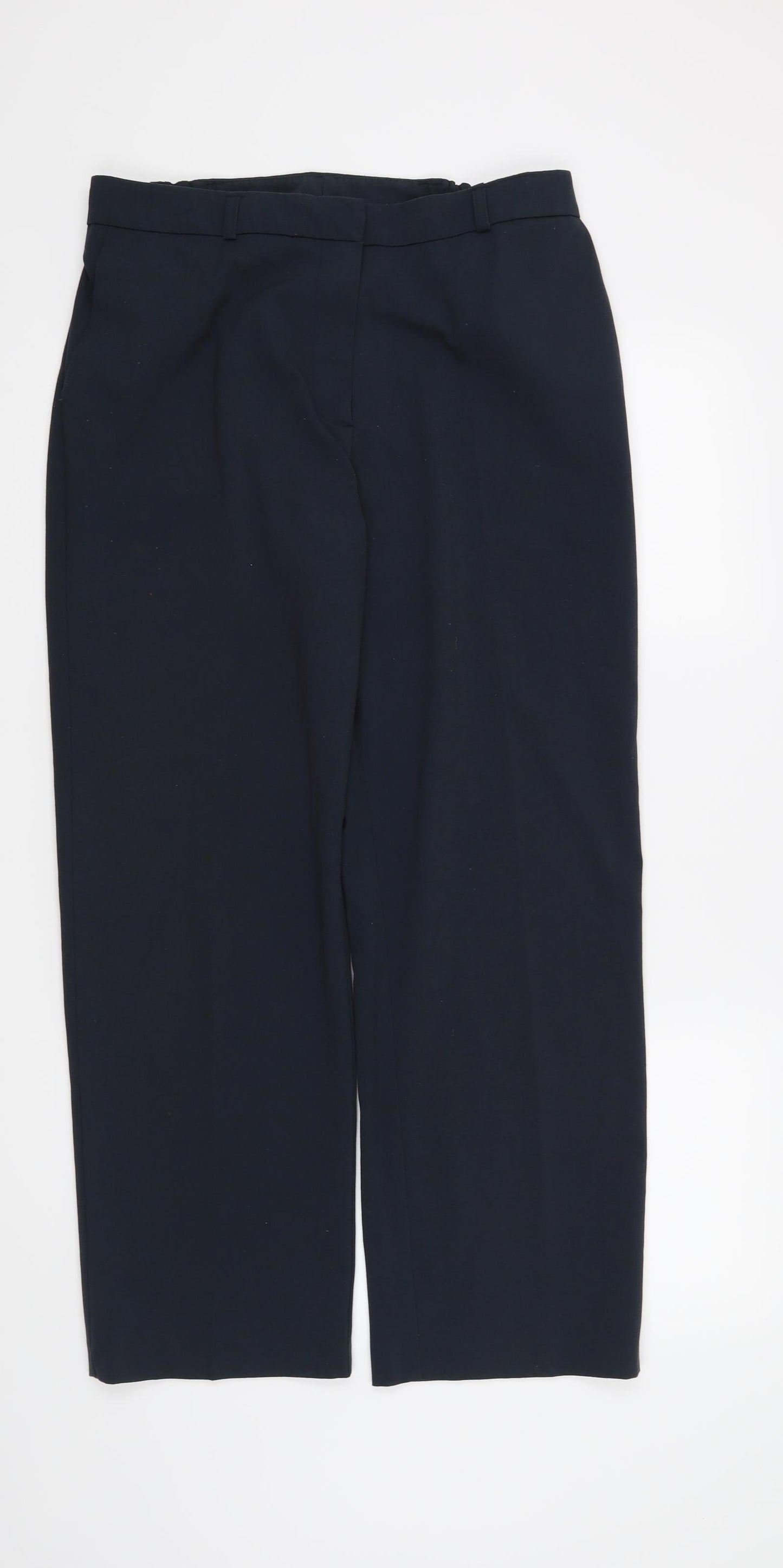 Preworn Womens Blue   Trousers  Size 12 L30 in