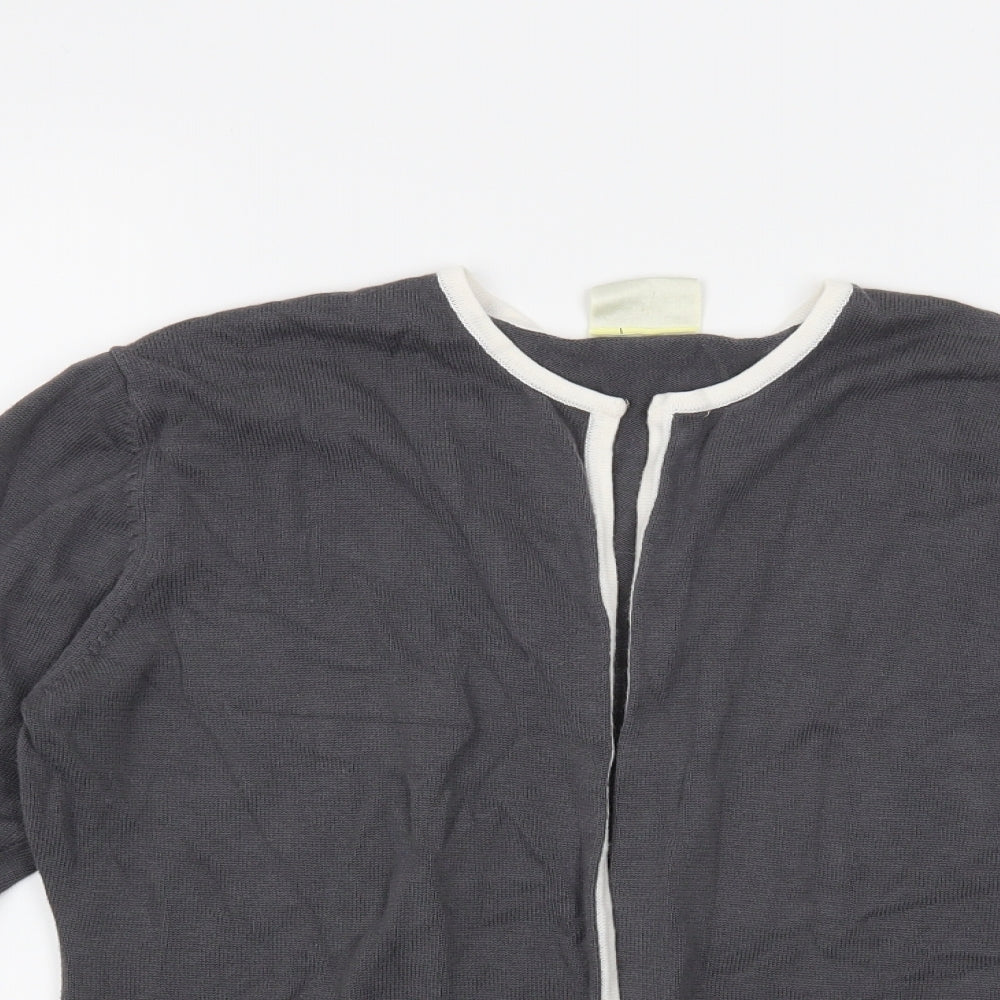 Eastex Womens Grey   Cardigan Jumper Size 12