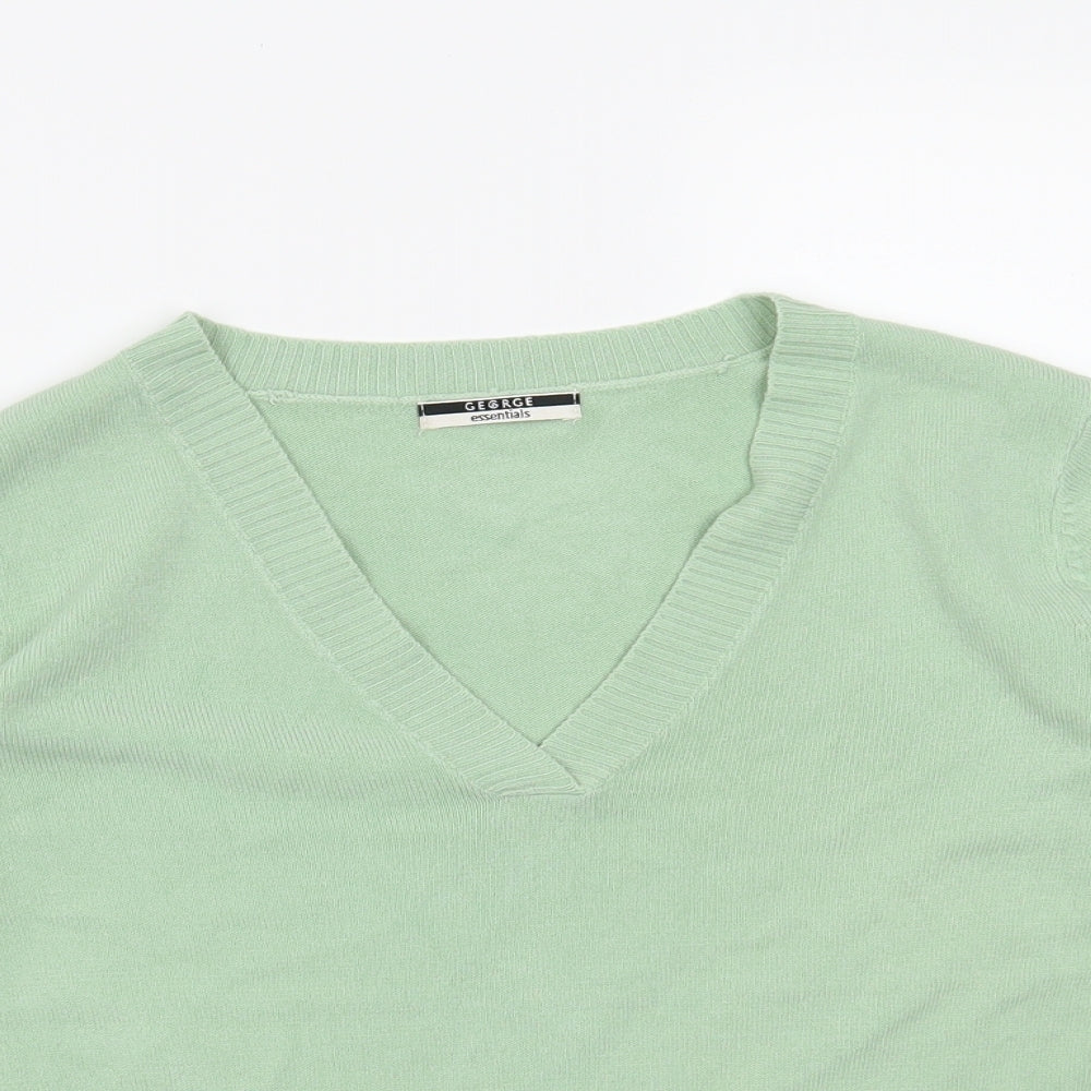 George Womens Green   Pullover Jumper Size 12