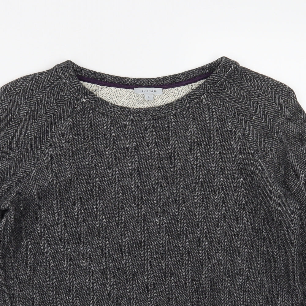 Jigsaw Womens Grey   Pullover Sweatshirt Size S