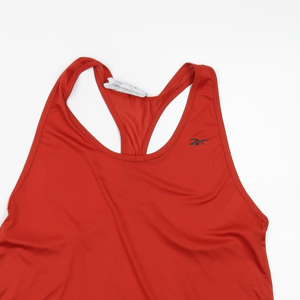 Reebok Mens Red   Basic T-Shirt Size L