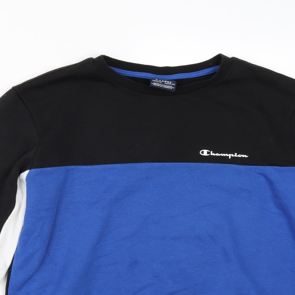 Champion Boys Blue   Cardigan Jumper Size XL