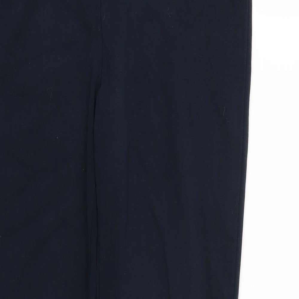 Marks and Spencer Womens Blue   Trousers  Size 12 L32 in