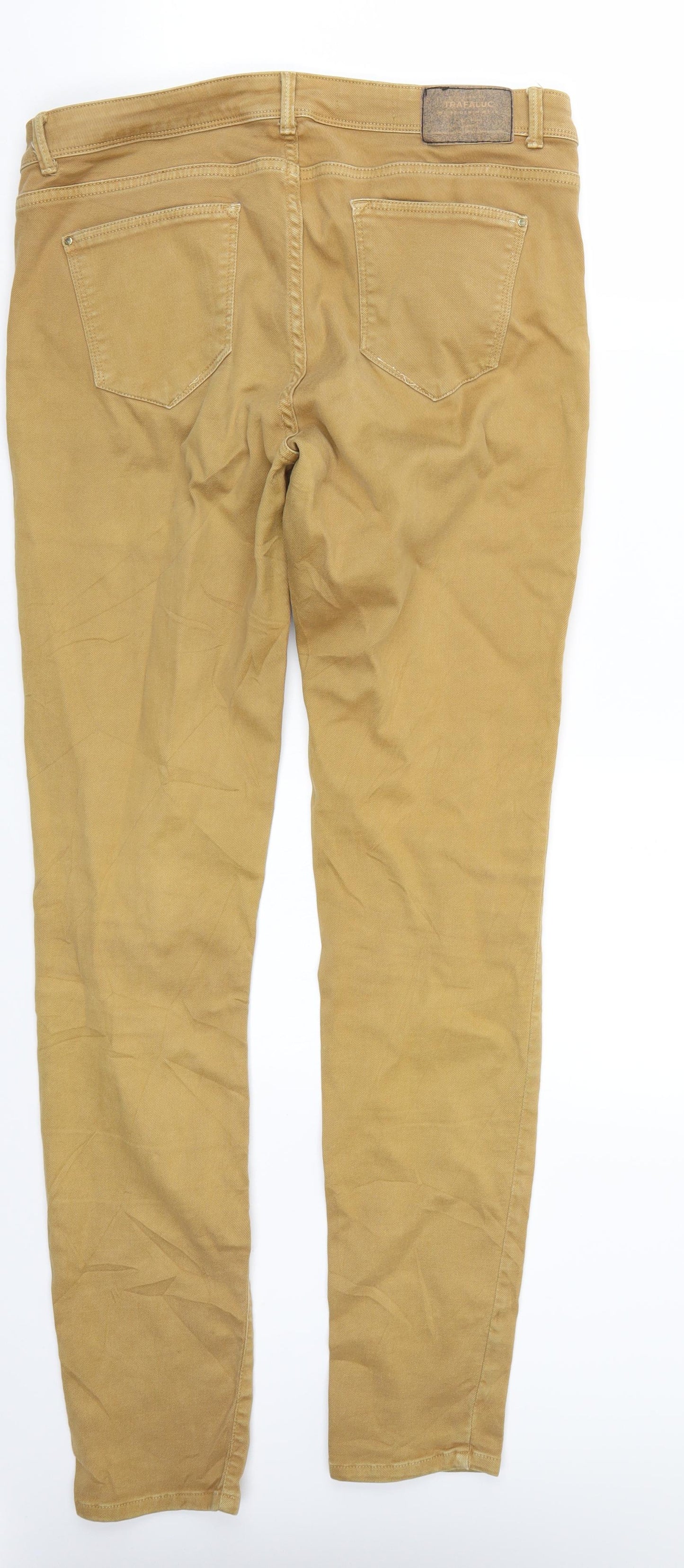Zara Womens Brown   Skinny Jeans Size 14 L32 in