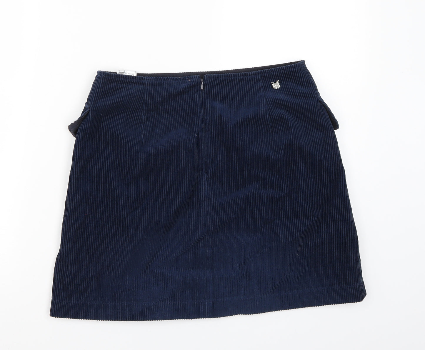 E.land Womens Blue   A-Line Skirt Size 30
