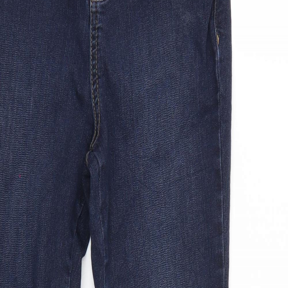 Preworn Womens Blue   Cropped Jeans Size 10 L25 in