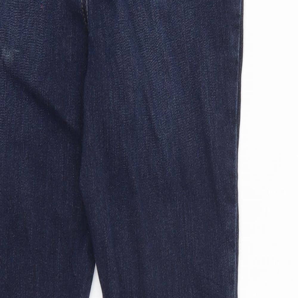 Preworn Womens Blue   Cropped Jeans Size 10 L25 in