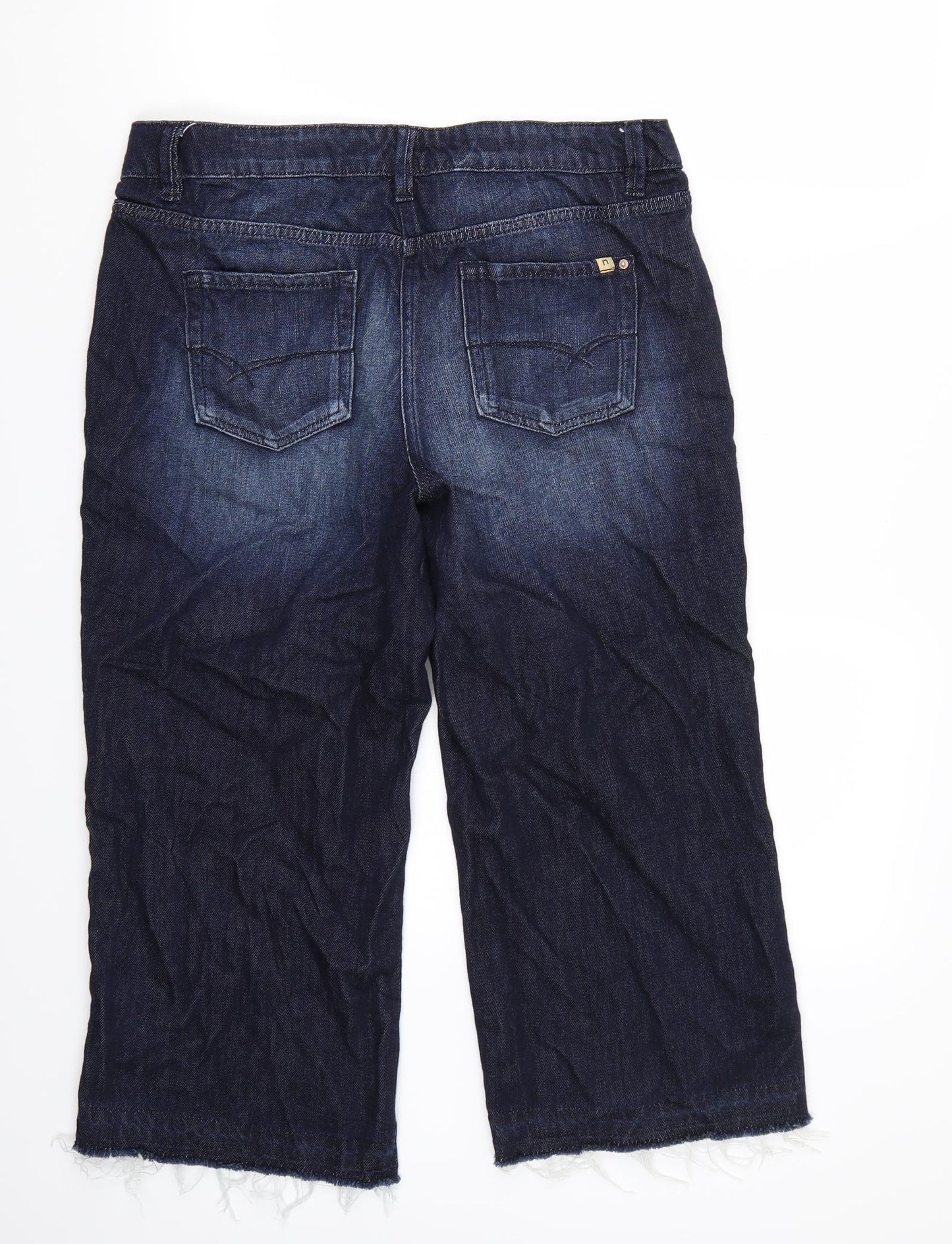 NEXT Womens Blue   Cropped Jeans Size 12 L21 in