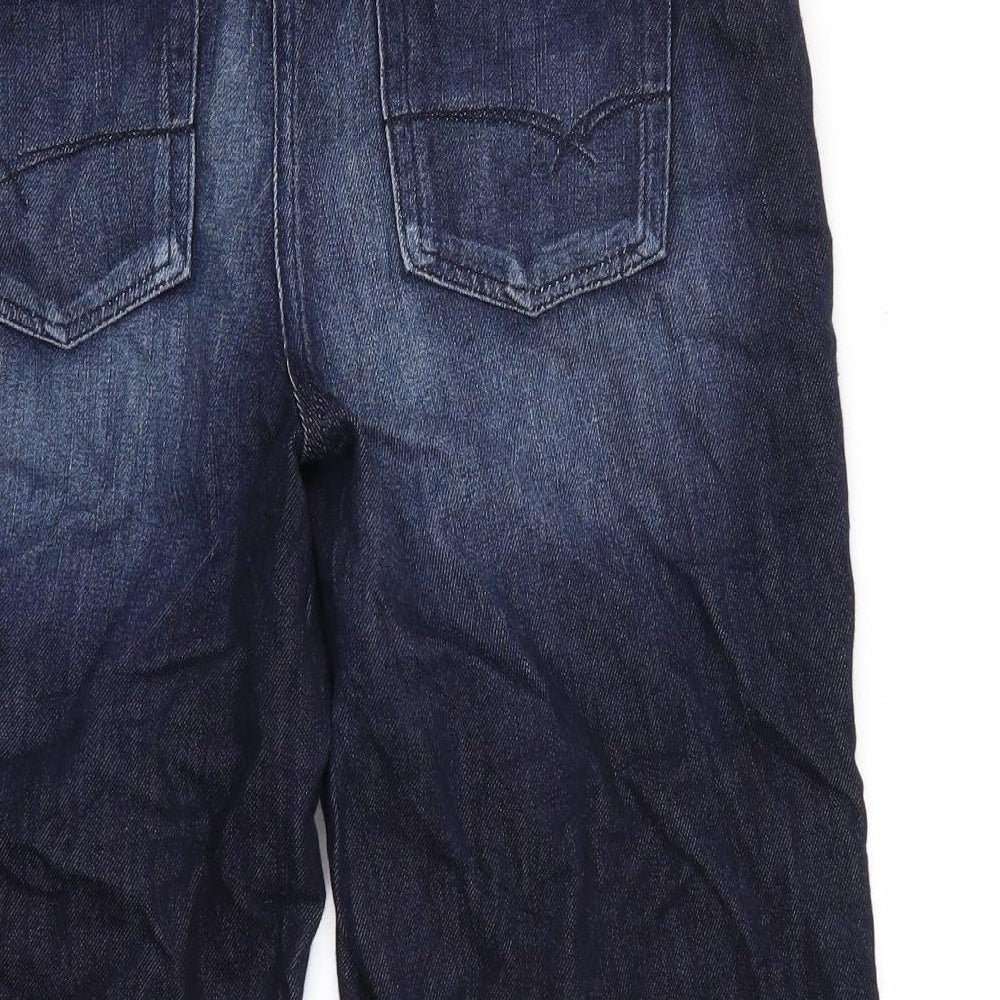 NEXT Womens Blue   Cropped Jeans Size 12 L21 in