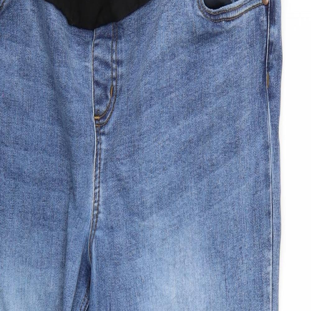 George Womens Blue   Straight Jeans Size 16 L28 in