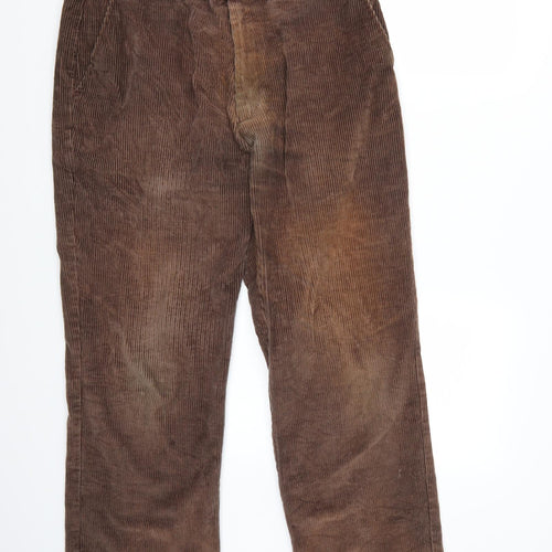 Preworn Womens Brown   Straight Jeans Size 34 L29 in