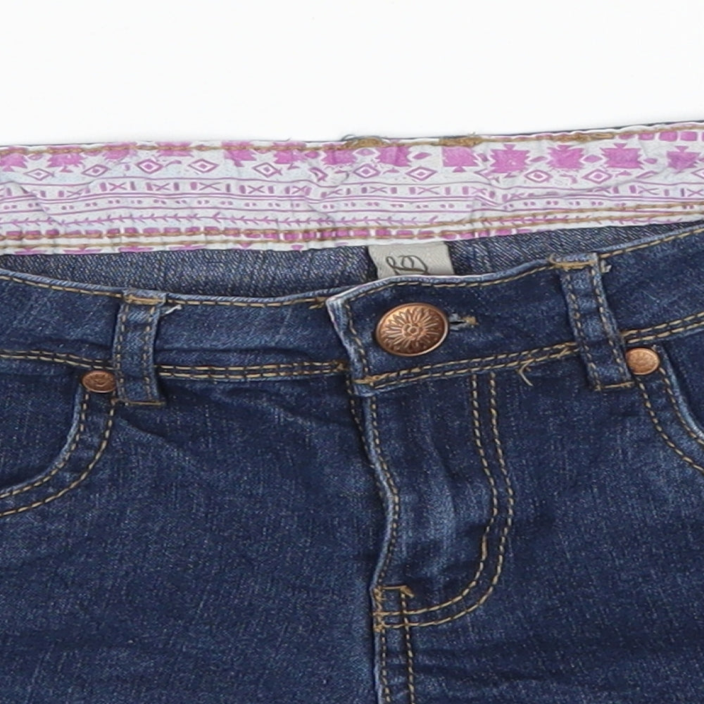 Denim Co Womens Blue  Denim Hot Pants Shorts Size 8