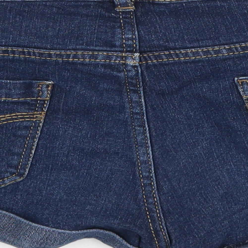 Denim Co Womens Blue  Denim Hot Pants Shorts Size 8