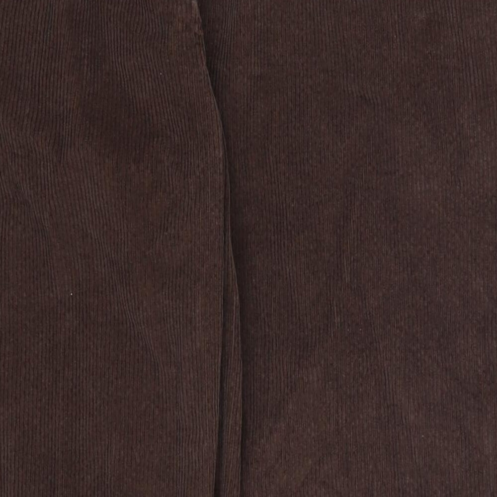 Samuel Windsor Mens Brown  Corduroy Trousers  Size 40 L29 in