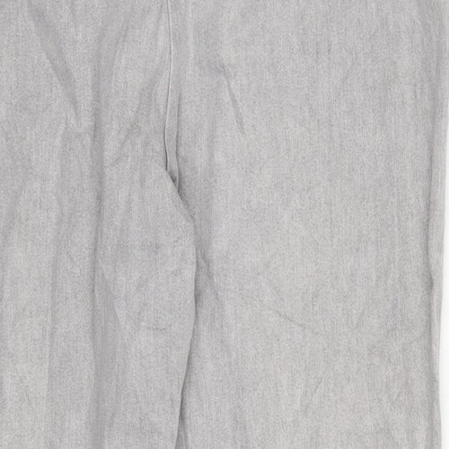 Simply Be Womens Grey  Denim Jegging Leggings Size 18 L25 in