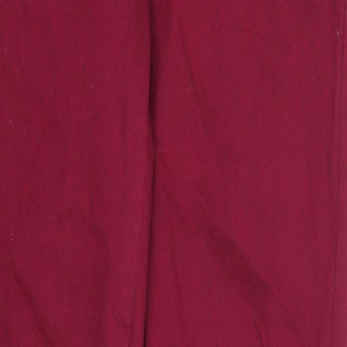 Preworn Womens Pink  Denim Skinny Jeans Size S L30 in