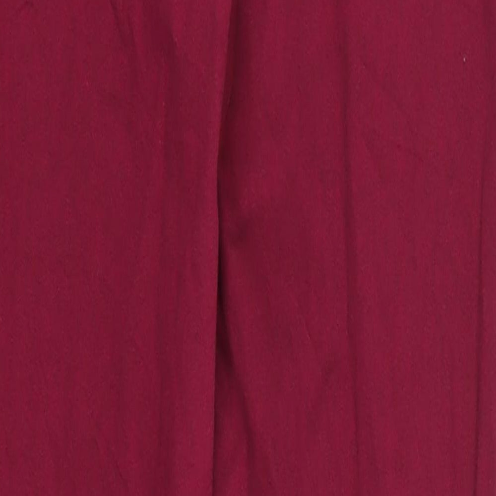 Preworn Womens Pink  Denim Skinny Jeans Size S L30 in