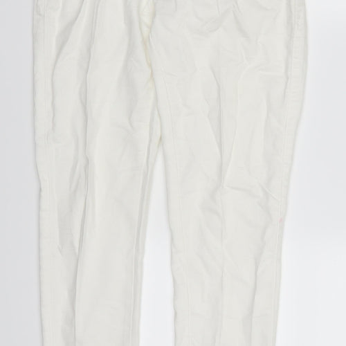 Denim Co Womens White  Denim Jegging Leggings Size 8 L29 in