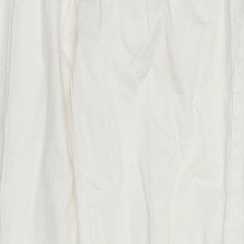 Denim Co Womens White  Denim Jegging Leggings Size 8 L29 in