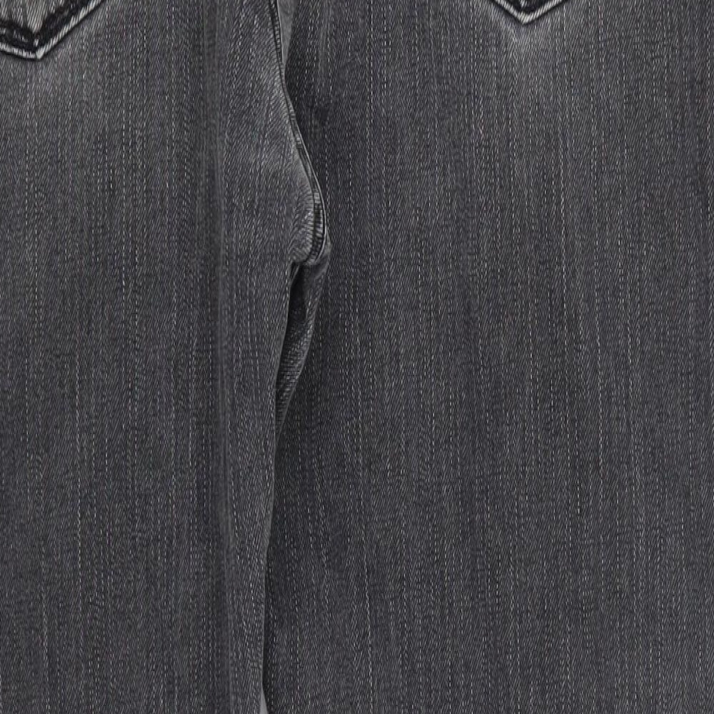 Marks and Spencer Mens Grey  Denim Straight Jeans Size 34 L29 in