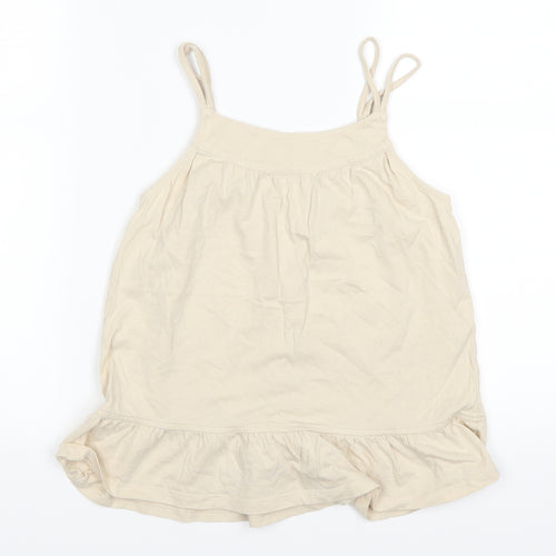 Gap  Girls Beige   Basic Tank Size L