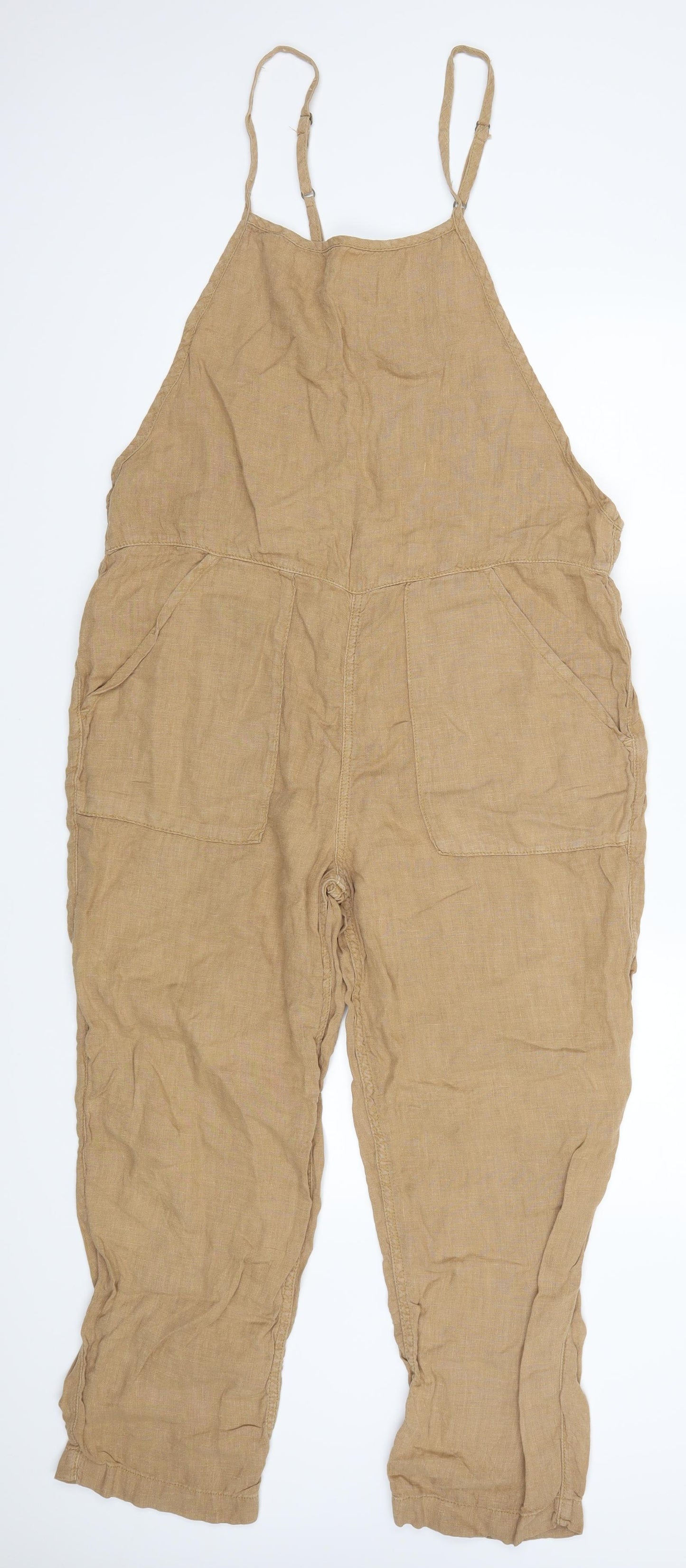BDG Womens Beige   Jumpsuit One-Piece Size S L24 in