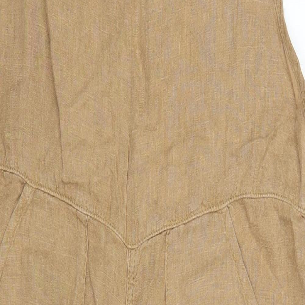 BDG Womens Beige   Jumpsuit One-Piece Size S L24 in