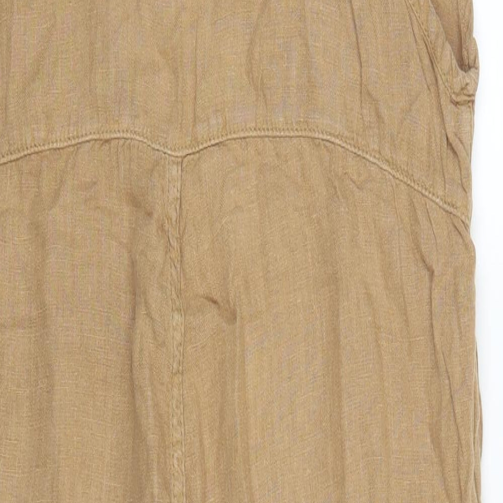 BDG Womens Beige   Jumpsuit One-Piece Size S L24 in