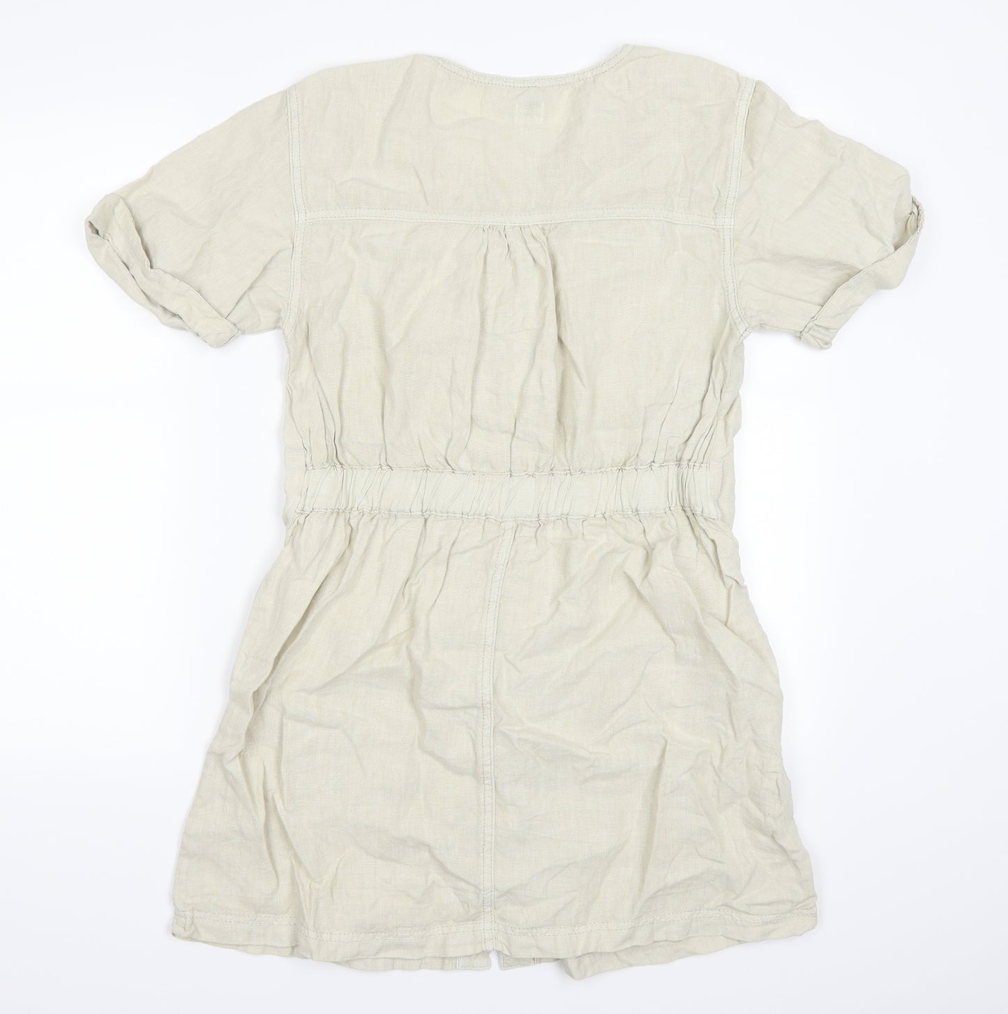 BDG Womens Beige   Shirt Dress  Size S