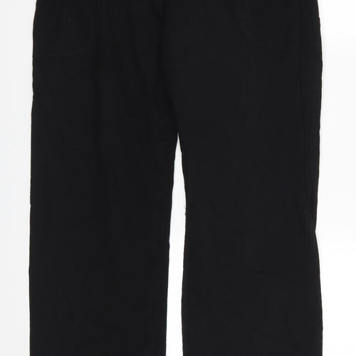 La Cotonniere Womens Black   Trousers  Size M L30 in