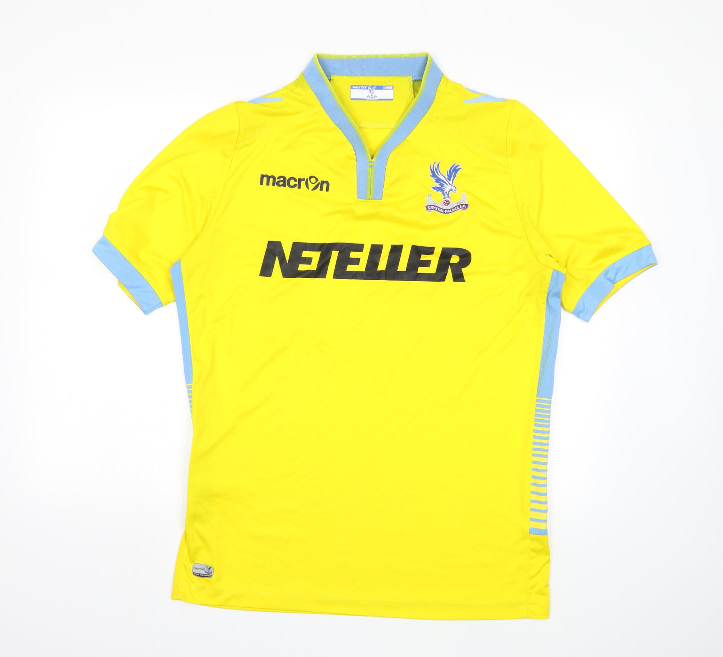 Crystal Palace FC Mens Yellow   Basic T-Shirt Size XL