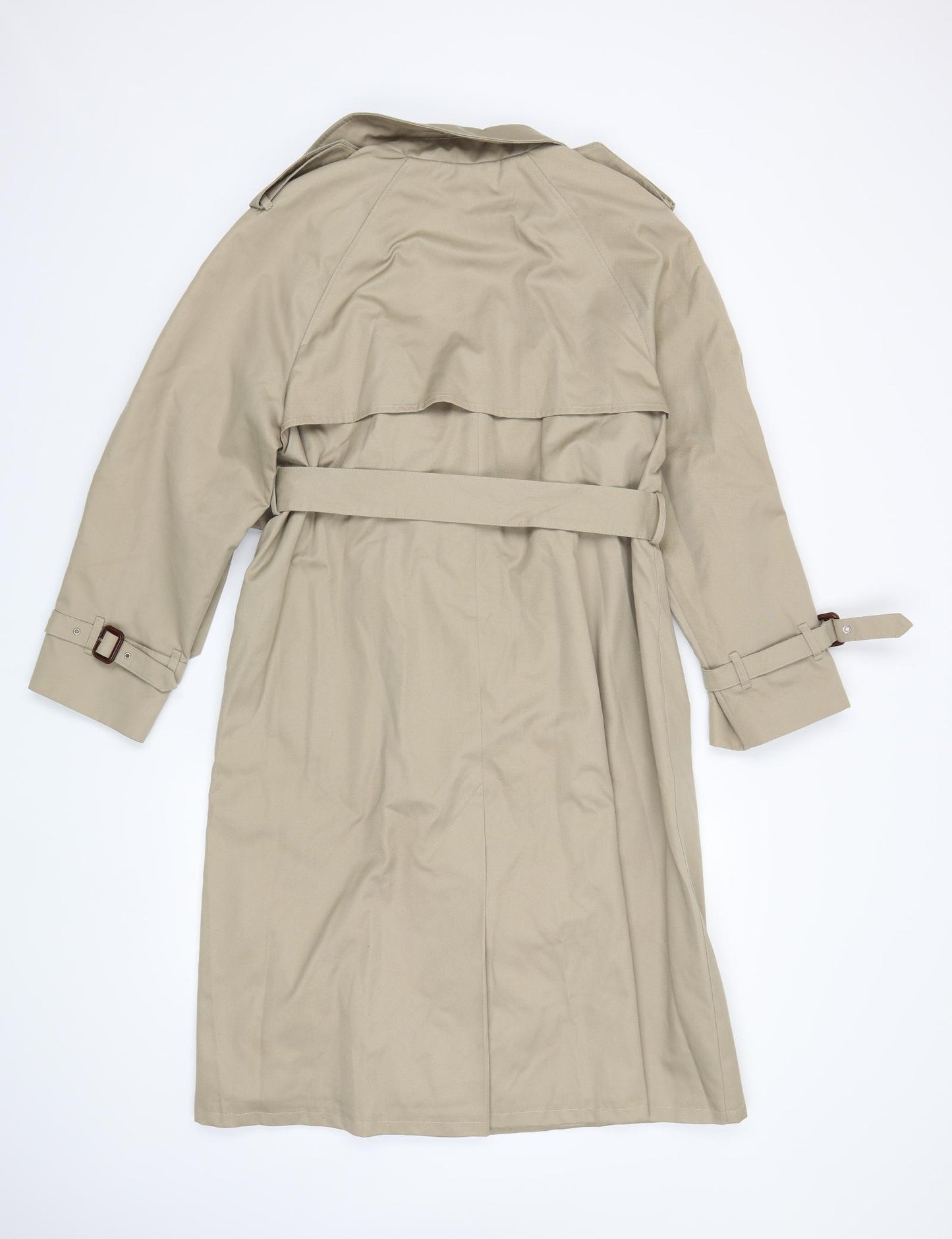 Marks and Spencer Womens Beige   Trench Coat Coat Size 14