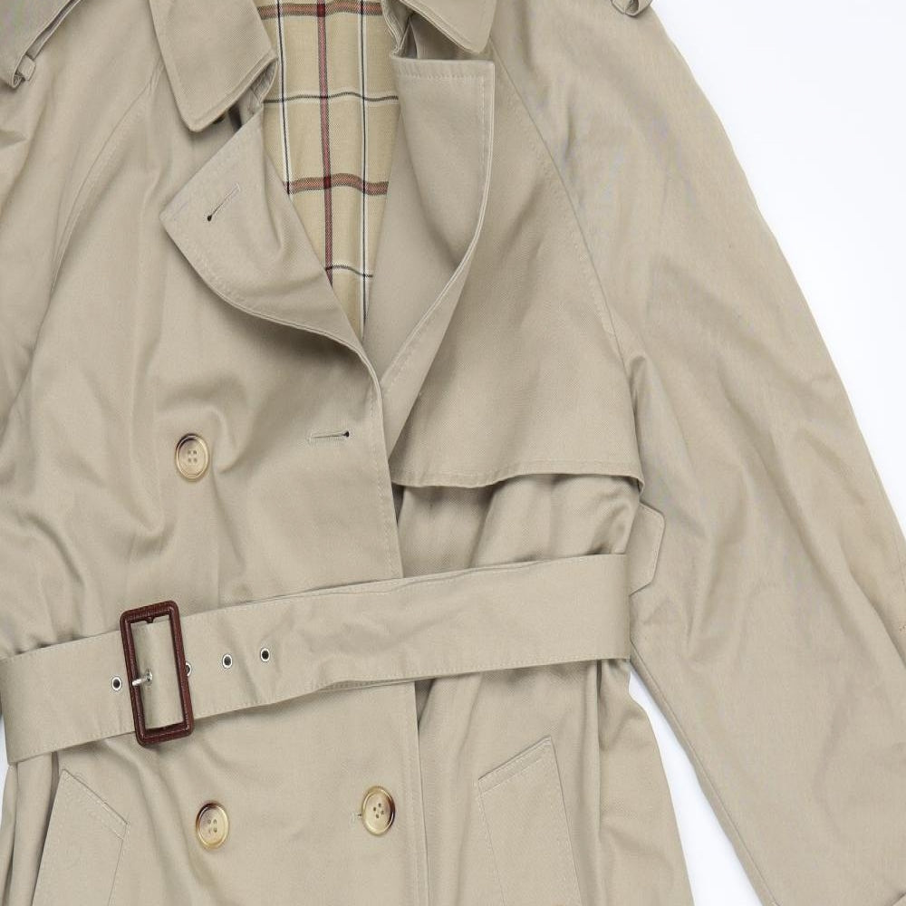 Marks and Spencer Womens Beige   Trench Coat Coat Size 14