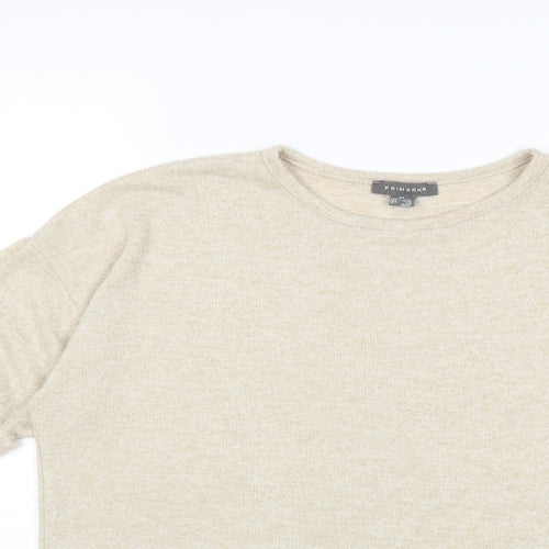 Atmosphere Womens Beige   Pullover Jumper Size 6