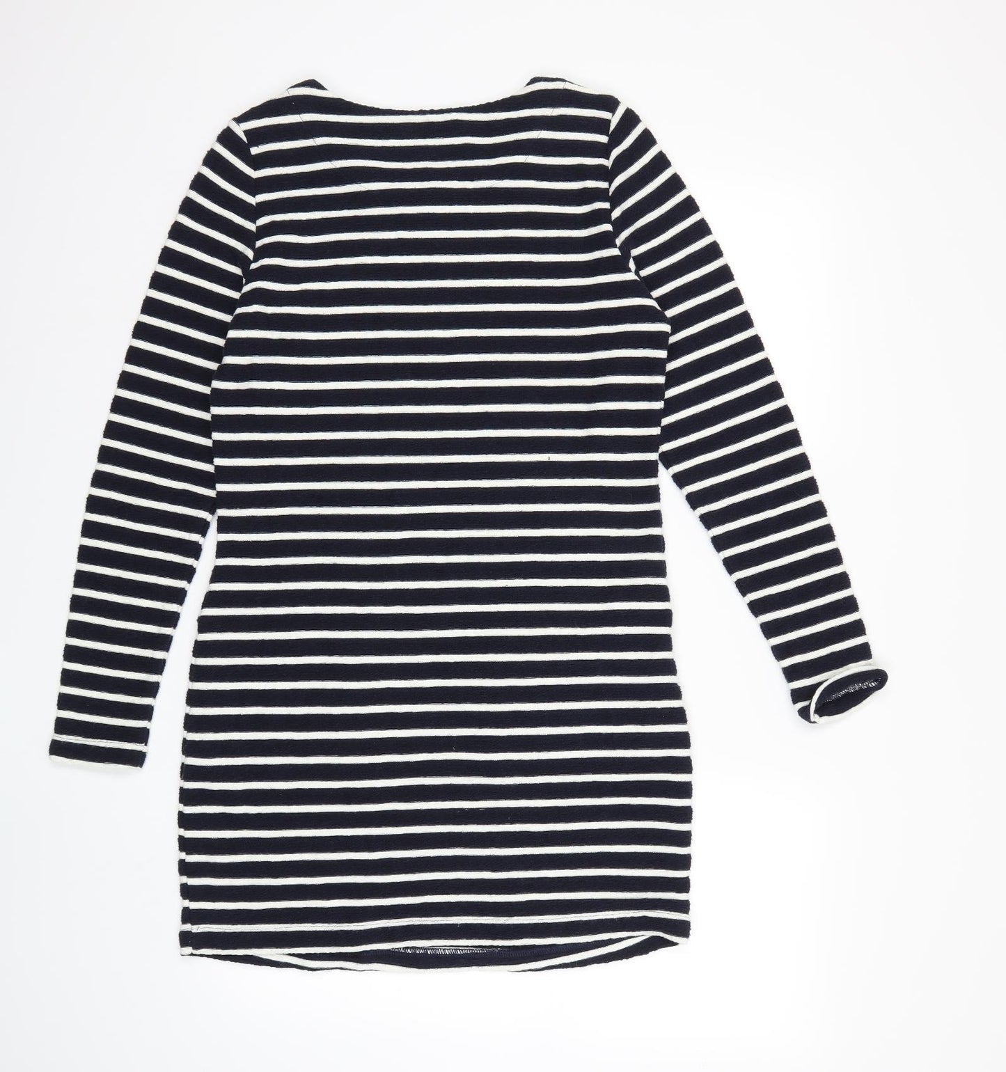 Joules Womens Blue Striped  Jumper Dress  Size 8