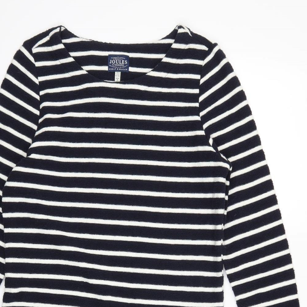 Joules Womens Blue Striped  Jumper Dress  Size 8