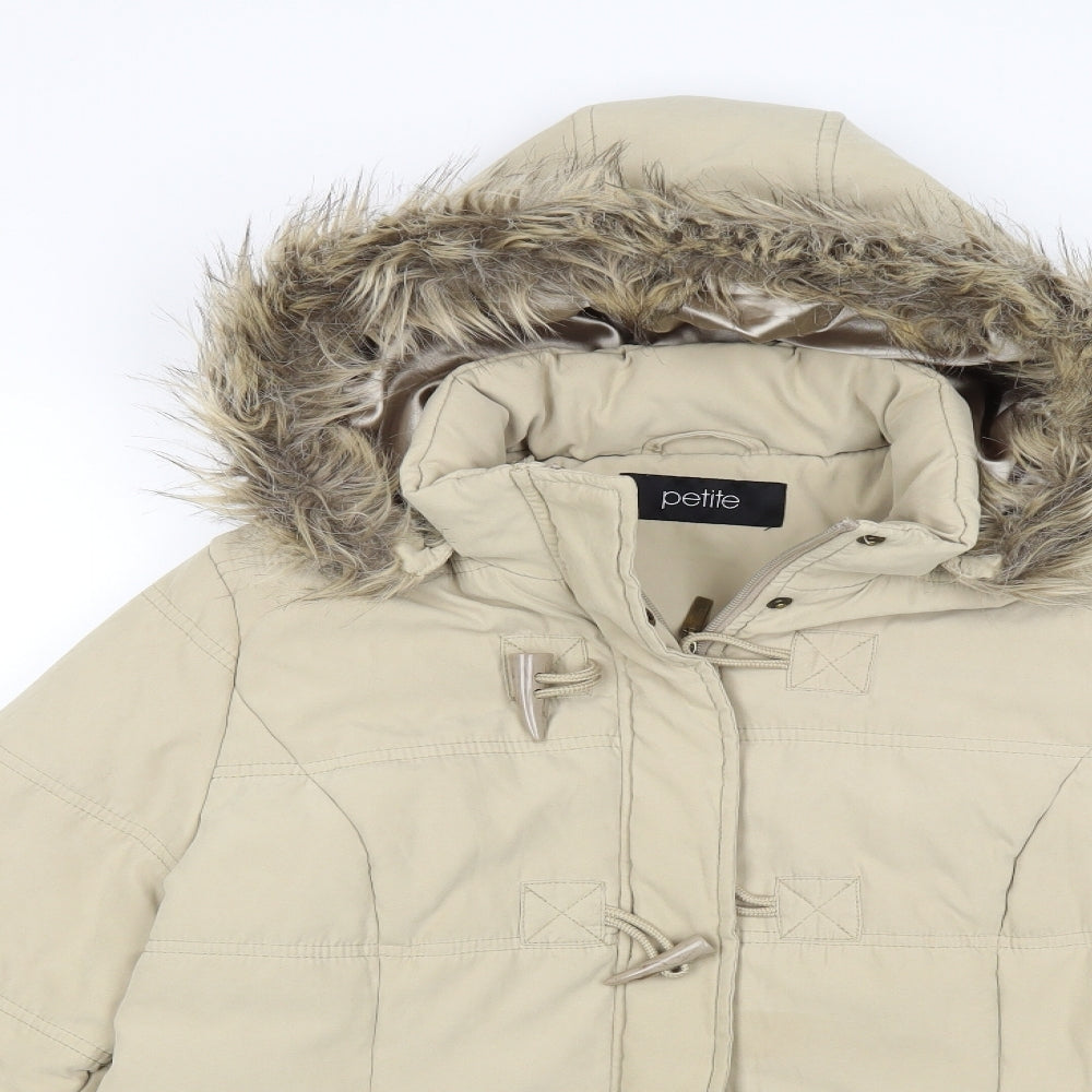 BHS Womens Beige   Overcoat Coat Size 16