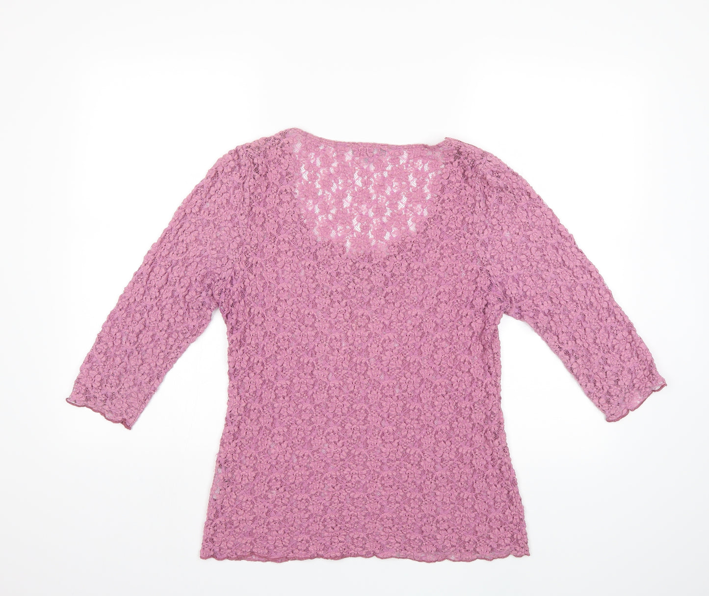 Per Una Womens Purple   Basic T-Shirt Size 16